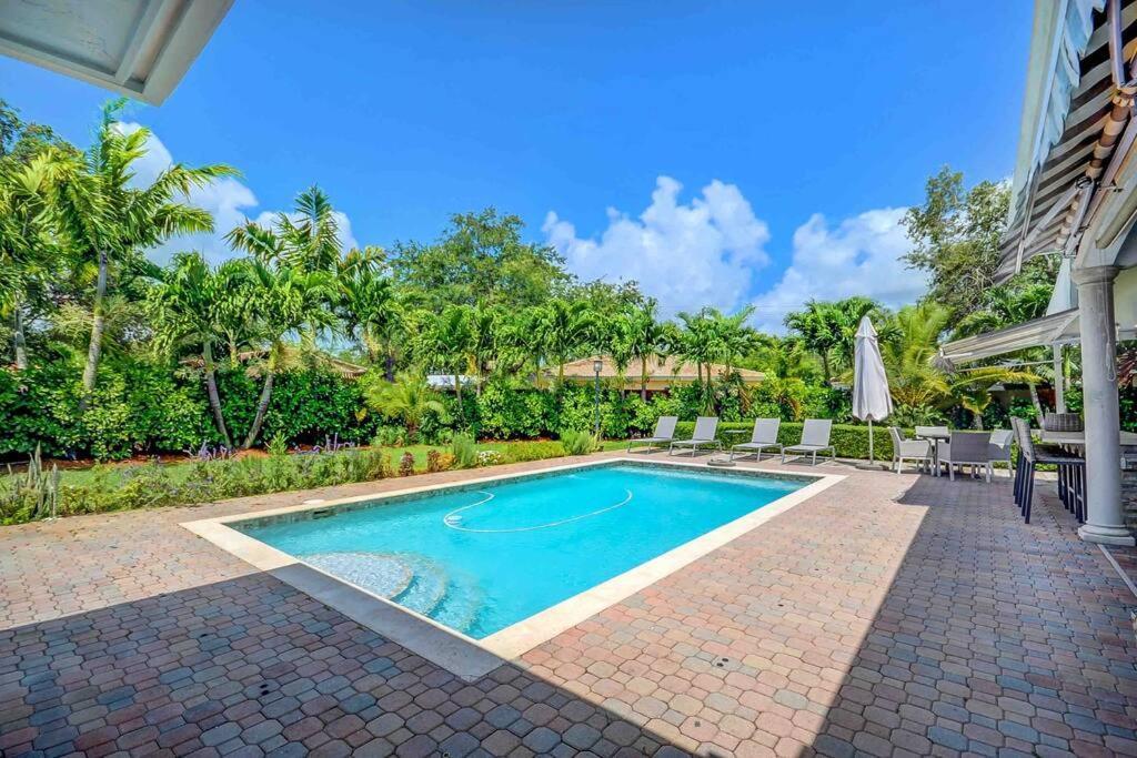 Miami 5Br Villa W Heated Pool, Games & Bbq L01 卡特勒里奇 外观 照片