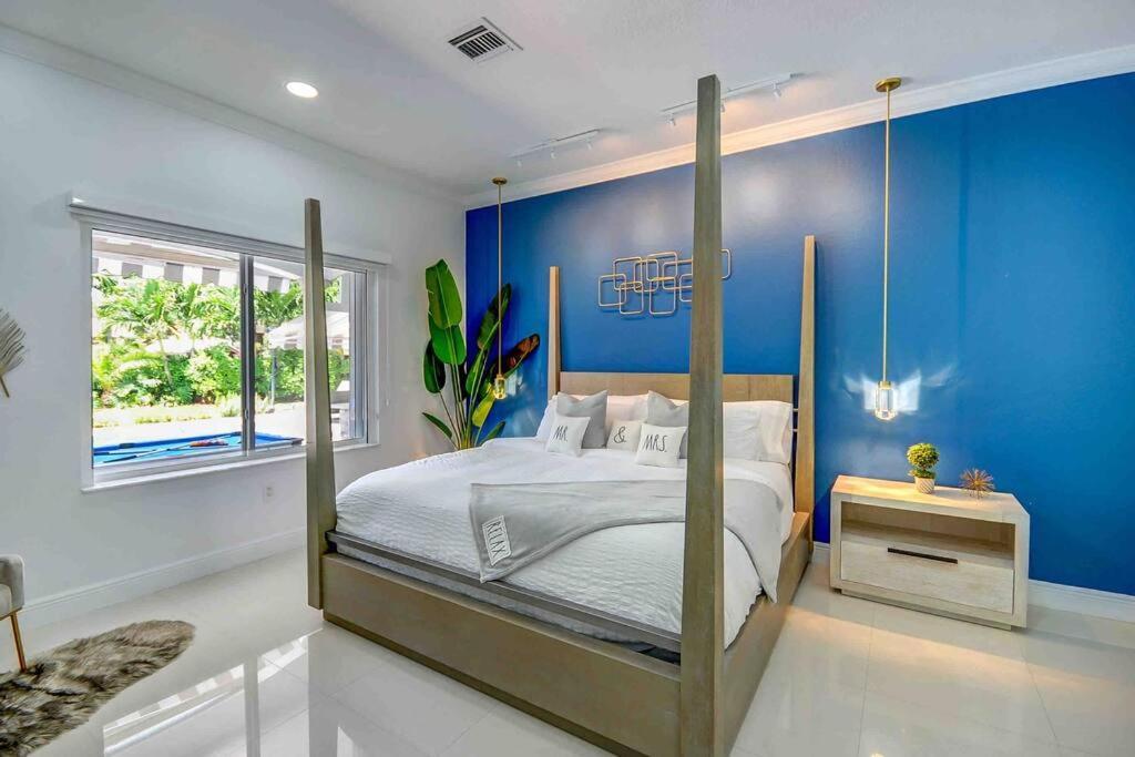 Miami 5Br Villa W Heated Pool, Games & Bbq L01 卡特勒里奇 外观 照片